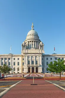 State Capitol Prints: USA, Rhode Island, Providence, Rhode Island State House