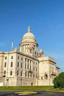 State Capitol Prints: USA, Rhode Island, Providence, Rhode Island State House