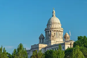 State Capitol Prints: USA, Rhode Island, Providence, Rhode Island State House