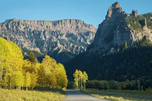 USA, Rocky Mountains, Colorado, Uncompahgre National Forest, Owl Creek Pass