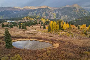 Images Dated 11th January 2022: USA, Rocky Mountains, Colorado, Durango, San Juan National Forest, Molas pass