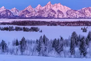 Images Dated 12th February 2020: USA, Rocky Mountains, Wyoming, Grand Teton, National Park