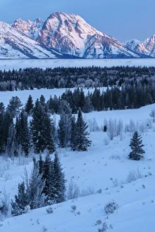Images Dated 12th February 2020: USA, Rocky Mountains, Wyoming, Grand Teton, National Park