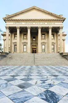 USA, South Carolina, Charleston, United states customs house in the historical district