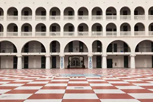 USA, South Carolina, Charleston, The Citadel, military college, residence hall