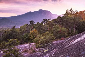 Images Dated 2nd December 2020: USA, South Carolina, Table Rock Mountain, Appalachian Mountains, Blue Ridge Escarpment