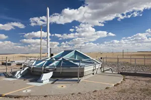 USA, South Dakota, Philip, Minuteman II ICBM missile launch site, Delta-09