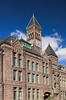 South Dakota Prints: USA, South Dakota, Sioux Falls, Old Courthouse