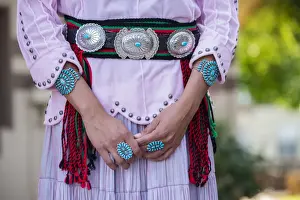 Adorned Prints: USA, Southwest, Arizona, Navajo Indian reservation