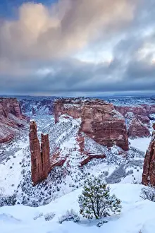 USA, Southwest, Arizona, Navajo Indian Reservation, Chinle, Canyon Canyon de Chelly