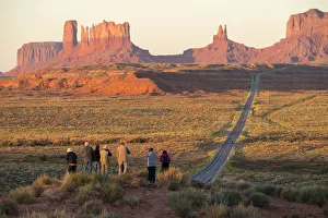 Group Gallery: USA, Southwest, Arizona, Utah, , Navajo Indian reservation, Monument Valley, Tribal park