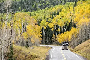 Boulder Prints: USA, Southwest, Colorado Plateau, Utah, Boulder, Dixie National forest along Highway 12