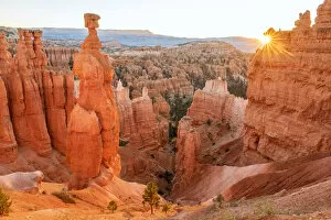 Images Dated 14th July 2020: USA, Southwest, Colorado Plateau, Utah, Bryce Canyon, National Park, UNESCO