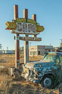 Southwest Prints: USA, Southwest, New Mexico, Route 66, Tucumcari, Ranch House Cafe