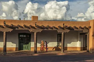 Adobe Gallery: USA, Southwest, New Mexico, Santa Fe, The Governors Palace