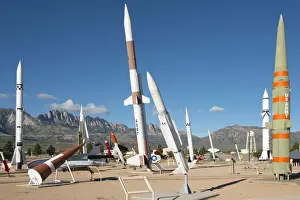 New Mexico Prints: USA, Southwest, New Mexico, White Sands Missile Range Museum