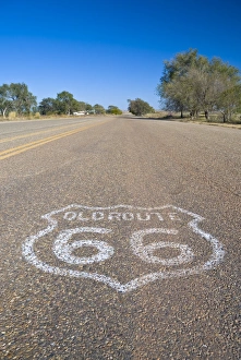 Disused Prints: USA, Texas, Glenrio, Route 66