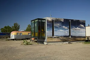 Images Dated 11th January 2022: USA, Texas, Marfa, El Cosmico