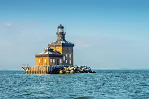 John Coletti Prints: USA, Toledo, Ohio, Toledo Harbor Lighthouse