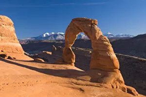 Images Dated 8th September 2009: USA, Utah, Arches National Park, Delicate Arch