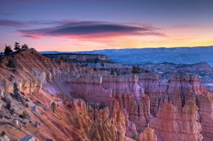 USA, Utah, Bryce Canyon National Park, from Sunrise Point