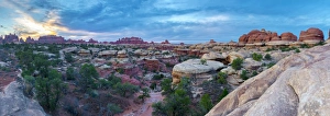 USA, Utah, Canyonlands National Park, The Needles District, Chesler Park Trail
