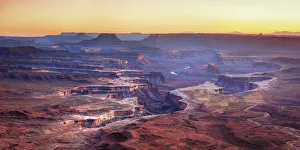 USA, Utah, Canyonlands National Park, Island in the Sky district, Grand View Point