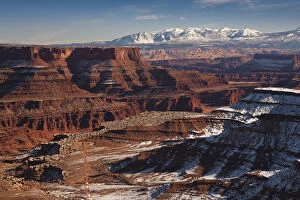 Images Dated 22nd September 2009: USA, Utah, Moab, Canyonlands National Park, Buck Canyon Overlook, winter