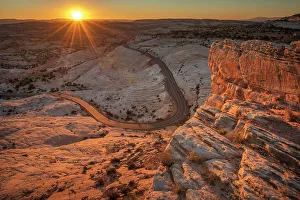 Western Prints: USA, Utah, Southwest, Colorado Plateau, Boulder, Highway 12
