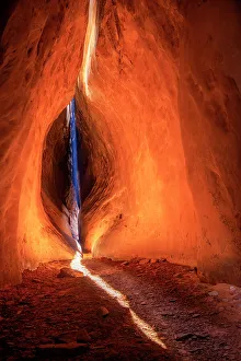 Images Dated 27th January 2023: USA, Utah, Southwest, Colorado Plateau, Garfield County, Leprechaun Canyon