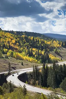 Aspens Prints: USA, Vail Pass, Colorado, 10, 662-foot-high Mountain Pass Between Vail And Cooper Mountain