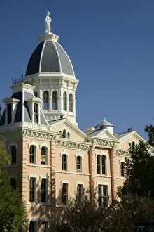 West Texas Prints: USA, West Texas, Texas, Marfa, Presidio County Courthouse