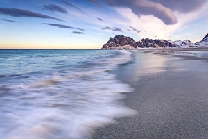 Uttakleiv Prints: Uttakleiv beach, Lofoten Island, Norway