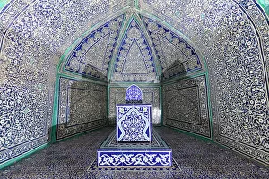 Images Dated 29th November 2022: Uzbekistan, Khiva, Pakhlavan Mahmoud Mausoleum, the tiled tomb of Pakhlavan Mahmud