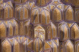 Interiors Gallery: Uzbekistan, Samarkand, Guri Amir Mausoleum, Ceiling