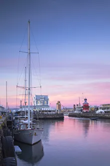 V+A Waterfront at sunset, Cape Town, Western Cape, South Africa