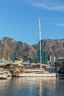 V & A Waterfront and Table Mountain, Cape Town, Western Cape Province, South Africa