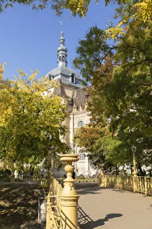 Vajdahunyad Castle in City Park, Budapest, Hungary