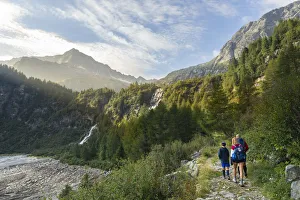 Walkers Prints: Val d Avio, Edolo, Province of Brescia, Lombardy, Italy