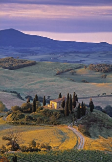Sun Rise Prints: Val D Orcia