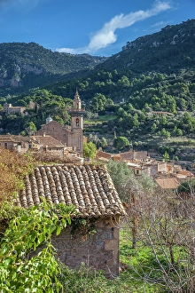 Valldemossa Prints: Valldemossa in the Serra de Tramuntana, Mallorca, Balearic Islands, Spain