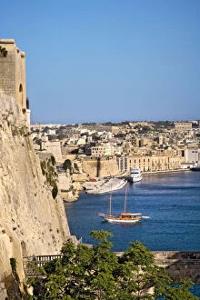 Images Dated 4th April 2011: Valletta and the Three Cities, Malta