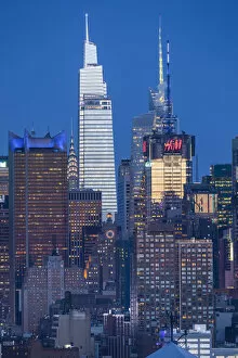 Images Dated 18th May 2022: One Vanderbilt & Midtown Manhattan from New Jersey, New York City, USA