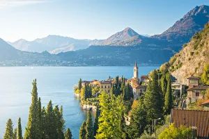 Famous Place Prints: Varenna, lake Como, Lecco province, Lombardy, Italy