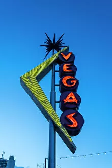 March Gallery: Vegas sign, Fremont Street, Downtown, Las Vegas, Nevada, USA