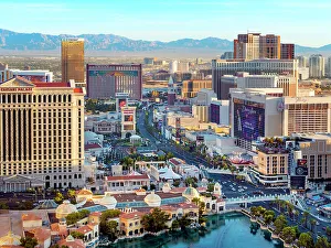 Entertainment Prints: Vegas Strip, Las Vegas, Nevada, Clark County USA