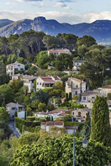 View From Above Prints: Vence, Alpes-Maritimes department, France, France