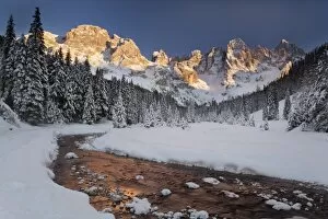 Venegia valley, Pale di San Martino, Dolomites, Trentino Alto Adige, Italy