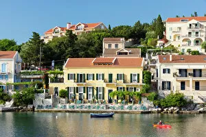 Images Dated 19th July 2022: Venetian architecture in Fiskardo, Kefalonia, Ionian Islands, Greece