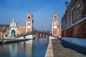 Arsenale Prints: Venetian Arsenal, Venice, Veneto, Italy